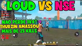 LOUD VS NETSHOES  THURZIN NÃO PERDE 1V4 ELE AMASSOU [upl. by Aknaib748]