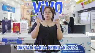 DAFTAR HARGA VIVO FEBRUARI 2024 [upl. by Kerek]