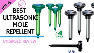 6 Best Solar Powered Ultrasonic mole repellers 2020  Unbiased honest Review [upl. by Akanke]