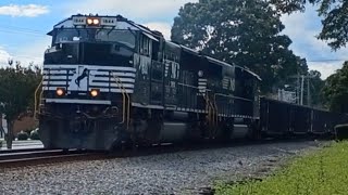 Railfanning in Thomasville NC [upl. by Nelyag]