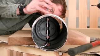 Stove Pipe and Damper Installation [upl. by Naffets]