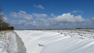 Weerbericht maandagmiddag Sneeuw in het zuiden [upl. by Minnnie32]