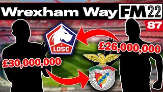 TRANSFER SPECIAL  The Wrexham Way  Football Manager 2022  Part 87 [upl. by Niaz738]