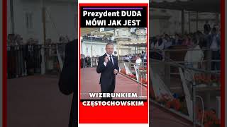 Duda na Jasnej Górze mówi jak jest shorts [upl. by Oibaf912]