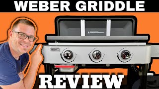 New Weber 28in Griddle Review [upl. by Belier871]