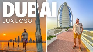 Luxo e Ostentação O que fazer em Dubai em 5 dias com melhores passeios restaurantes e Burj Al Arab [upl. by Mcmullan]