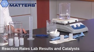 Reaction Rate Lab Results and Catalysts  Chemistry Matters [upl. by Haidabo]