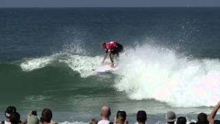 Quik Pro France 2014  Mick Fanning Wave of the day [upl. by Eniawed]