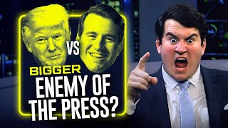 Bigger Enemy of the Press Donald Trump or Alex Stein  Ep 25 [upl. by Assile326]