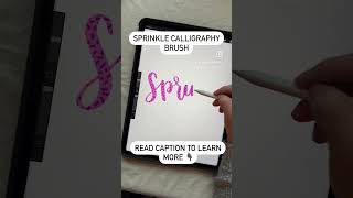 Sprinkle Brush in Procreate [upl. by Adivad]