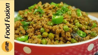 Matar Qeema Recipe By Food Fusion [upl. by Natsirc]