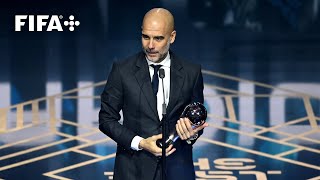 Pep Guardiola Is Named The Best FIFA Men’s Coach 2023 [upl. by Patterman]