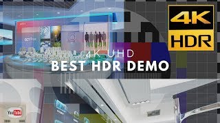 BEST HDR DEMO FOR TVs  4KHDR TEST [upl. by Doralyn]