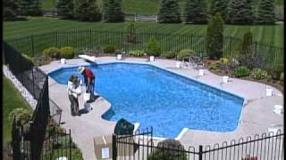 How To Install A Safety Pool Cover  Poolscom DIY Videos [upl. by Norrabal728]