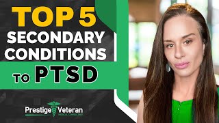 Top 5 Secondary Conditions to PTSD  VA Disability [upl. by Gannie]