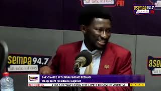 Nana Kwame Bediako talks about his presidential ambitionquotThe New Forcequot source of wealth and more [upl. by Mayrim711]