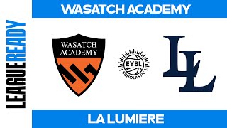 EYBL Scholastic  10 Wasatch Academy UT vs 11 La Lumiere IN [upl. by Phenica]