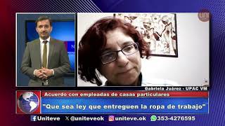 Empleadas domésticas con nuevo acuerdo salarial para julio y agosto [upl. by Mahoney]