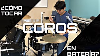 ¿Cómo Tocar Coros En La Iglesia Tutorial Batería 🥁🎶🎤 [upl. by Ahsienat890]