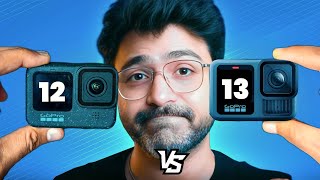 GoPro 13 vs GoPro 12 CAMERA COMPARISON  Downgrade [upl. by Tnahs755]