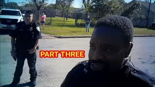 HEMPSTEAD TX COPS DEMANDS ID NOPE id refusal i dont answers question first amendment audit part 3 [upl. by Llertnad]