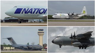 Hangar Spotting at Piarco 145 Quadjets [upl. by Zaragoza846]