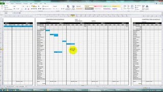 How to draft a construction schedule in only 15 minutes [upl. by Parsons]