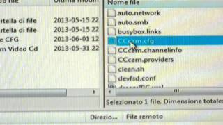 installazione chiave in cccam [upl. by Katherin]