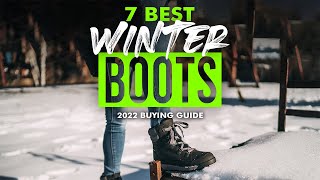 BEST WINTER BOOTS 7 Winter Boots 2023 Buying Guide [upl. by Maitland383]