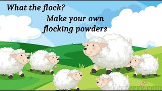 What The Flock Make Your Own Flocking Powder [upl. by Cirde76]