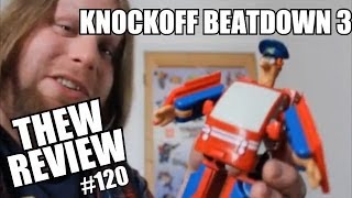 Knockoff Beatdown III Thews Awesome Transformers Reviews 120 [upl. by Anilac]