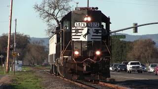 Afternoon Winery Tours on the Napa Valley Railroad Featuring NS 5076 2318 [upl. by Eybbob]