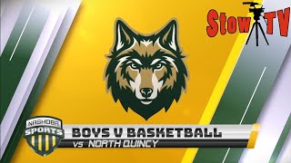 Nashoba BV Basketball vs North Quincy 3723 [upl. by Aneehsat]