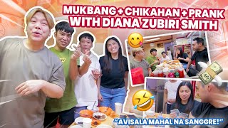 MUKBANG  CHIKAHAN  PRANK WITH DIANA ZUBIRI SMITH AVISALA MAHAL NA SANGGRE  BEKS BATTALION [upl. by Frazer573]