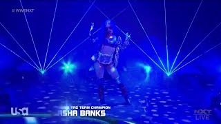 Sasha Banks Entrance As Womens Tag Team Champion  NXT June 17 2020 [upl. by Iinde665]