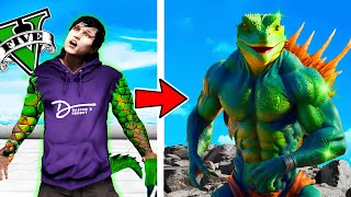 ကျွန်တော် ပုတ်သင်ညိုလူသားဖြစ်ခဲ့တယ်  I become Lizard in GTA V  SMART On Live [upl. by Sampson]