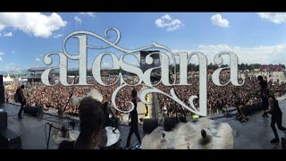 Alesana  Ambrosia KNOTFEST Live [upl. by Nylannej477]