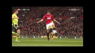 Robin van Persie Goal VS Aston Villa Slow Motion [upl. by Leafar]