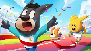 Sheriffs Sports Day  Police Cartoon  Cartoons for Kids  Sheriff Labrador  BabyBus [upl. by Ria329]