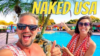 We visited Americas Most Famous Nudist Resort [upl. by Ardnekal]