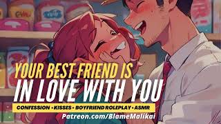 A Yandere Friends To Lovers Confession Kisses Period Comfort Sick Boyfriend Roleplay M4F ASMR [upl. by Gordon164]