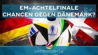 EMAchtelfinale 2024 Deutschland trifft auf Dänemark [upl. by Sasha]