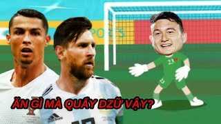 LÂM TÂY THÁCH ĐẤU RONALDO amp MESSI [upl. by Uyr]