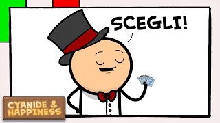 Scegli una CARTA  Cyanide amp Happiness ITA  FRB [upl. by Ikairik]