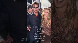 Brad Pitt and Jennifer Aniston Beautiful Moments ❤ [upl. by Staffard193]