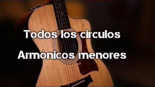 Circulos Armónicos Menores  Tutorial de Guitarra  Armonía [upl. by Euphemie]