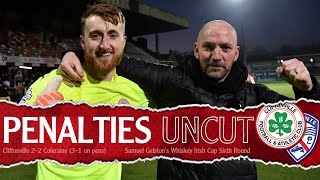 PENALTIES UNCUT Cliftonville v Coleraine [upl. by Haimehen827]