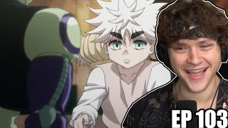 Meruem and the Blind Girl are Lowkey Wholesome  Hunter x Hunter REACTION Episode 103 [upl. by Yrram]