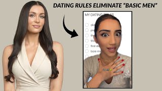 Dating Rules For Women That Eliminate “Basic Men” Because She Has Standards [upl. by Broida145]