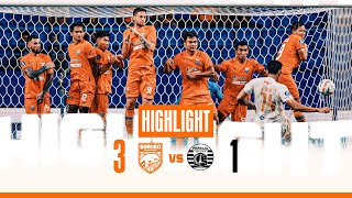 Tiga Poin Perdana Tahun 2024  Highlight Borneo FC vs Persija Jakarta [upl. by Wallas]